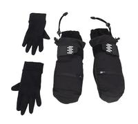 Naroote Ski Gloves, Belt Against the Wrist Winter Gloves Aramida Fiber for Walking for Women (M)