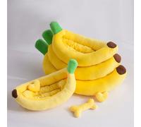 Naroote Skin Friendly Removable Dog Bed Fluffy Soft Washable Cat Cushion Bed Premium Fabric (#1)