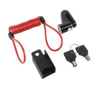 Naroote Slice Brake Lock, Anti -Theft -disc Brake Wheel Lock for Maintenance (Black)