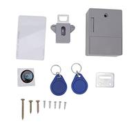 Naroote Smart Cabinet Lock, Invisible Door Lock, High Security Electronic Lock with Prompt Function for Lockers, Drawer, Filing Cabinets