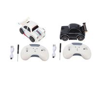 Naroote Smart RC Car, 2 Pack Rechargeable Remote Control Cars with LED Lights and Sound Effects, 4WD Drift Racing Toy for Kids Boys Girls Ages 3+, Sensing and Follow Mode