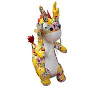 Naroote Soft Simulation Dragon Doll for New Year's Decoration Suitable As a Plush Gift, Cute Plush Toy for Kids (Narootefwomny1zxv-230814SM07-3)