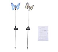 Naroote Solar Lights, RGB Color Changing LED Lights, Weatherproof with Efficient Illumination, Ideal for Outdoor Decor & Garden