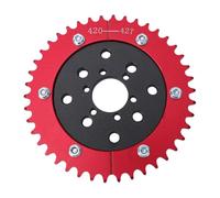 Naroote Split Sprocket Hub Adapter, 42 Tooth Replacement Sprocket for Predator 212ml 196ml with High Strength Aluminum Alloy, Ideal for Baja TrailMaster Massimo Mini Bikes