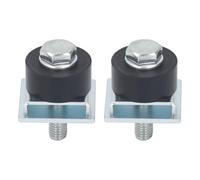 Naroote Stainless Steel Trolley Roller Wheels Set of 2, Premium Limit Assembly Positioning for 1-5/8in Strut Channels, Durable and Stable Design