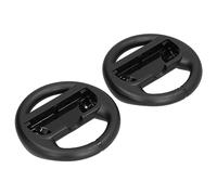 Naroote Steering Wheel for, Ergonomic Portable Racing Steering Wheel Controller for Ultimate Gaming Fun, Perfect for Kids and Adults, 2 Units (Black)