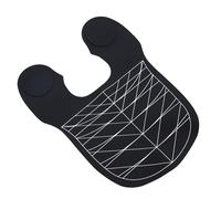 Naroote Stylist Hair Cutting Neck Cape, Hair Coloring Dye Collar Wrap Neck Guard Hairdressing for Barber Shops for Stylist (Black)