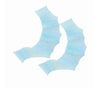 Naroote Swimming Gloves, Swimming Fins Webbed Gloves 1 Pair Webbed Gloves Finger Swimming Diving Fins Swim Flippers Hand Paddle (S)