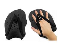 Naroote Swimming Hand Paddles, Ergonomically Designed Training Paddles, Adjustable Straps for Strength Training & Swimming Skills Improvement, Suitable for Adults, Kids, Women & (#2)