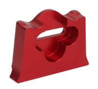 Naroote Tailgate Limiter, Aluminum Reduce Noise Wear-Resistant Easy Installation High Strength Tail Gate Stopper for JK JKU 2007-2018 (Red)