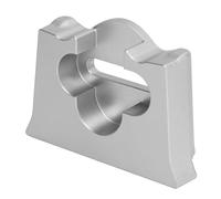 Naroote Tailgate Limiter, Aluminum Reduce Noise Wear-Resistant Easy Installation High Strength Tail Gate Stopper for JK JKU 2007-2018 (Silver)