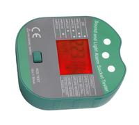 Naroote Taking Test, Effective Leakage Protection, 110-250 V Socket, Digital Display, Taking and Measurement for the House (UK Plug)