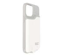 Naroote Telephone Battery, Light Indicator Light, 6.7 -inch Telephone Battery Cover Offering Additional Protection, Protection Against Force Majeure for IPhone 12 (White)