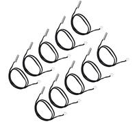 Naroote Temperature Sensor Probe High Performance Thermistor Sensor Set of 10 for Constant Temperature Control, Cylindrical Head 500mm Cable for Home Appliances (20K B3950)