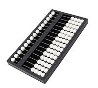 Naroote The Blind Abacus Professional Learning Tool for Early Education, Math Concepts Blind Abacus for The, 16 X 9 X 1.1cm ABS Desktop for Children and Adults