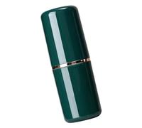 Naroote Toothbrush Cup Case Stylish Portable Travel Holder for Home Travel Hotel Large Capacity Plastic 1 Unit (Green)