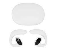 Naroote Translator Device Earbuds, Calls Music Type C Charging Wireless Al Translation Earbuds with APP for Travel Business Learning (White)