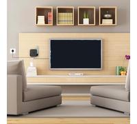 Naroote TV Stand Base Bracket, Compatible Bracket for TV 23456 Generation, Wall Mount Holder for Set Top Box & Remote Control with Heat Dissipation Holes