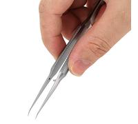 Naroote Tweezers, Craft Tweezers Maintenance 0.15mm Pointed Tip Fine Point Fine for Microscope Fingerprint Flyline