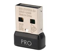 Naroote USB Mouse Receiver, Convenient Practical Portable Compact ABS Material Mini Mouse Receiver for Home