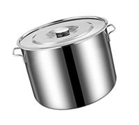 Naroote Versatile Stainless Steel Stock Pot Ideal for Soups and Broths for Home Kitchen Use