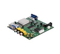 Naroote VGA Video Game Converter Board HD Adapter for Play Suitable for CRT LCD Monitors CGA/EGA/YUV/RGB Versatile Image Control for Gaming Enthusiasts