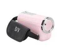 Naroote Vlogging Camera, Kids Video Camera 2 Inch Color TFT 16X 16MP 1080P Portable for Outdoor Activity Recording (Pink)