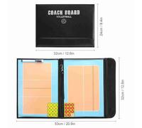Naroote Volleyball Clipboard for, Volleyball Rotation Tracker Coaching Board 2 Set Magnetic Markers Coaching Supplies Strategy Teaching