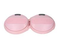 Naroote Waist Twisting Machine, Twisting Exercise Board with 360 Degree Rotation, Smart Counting, Calorie Display, Interval Time with 2 Resistance Bands (Pink)