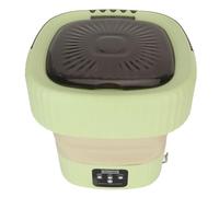 Naroote Washing Machine Underwear, Small Washing Machine Foldable Savings Time Drainage hole. Powerful Powerful Stain Removal of Low Noise for Dormitory for Business Trips (UK Plug)