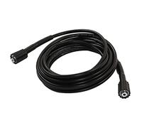 Naroote Washing Machine Waste Pipe Extension, Car Wash Hose, 9m Total Length Pressure Washer Hose Car Wash Hose Attachment Drain Down Hose for Driveway Floors (2 End M22 Insert 15MM)