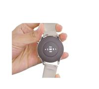 Naroote Watch Band, Watch Strap 22mm Silicone Band Small Grid Pattern Silver Buckle With Adjustable Length For Men For Comfortable and Toolless Installation