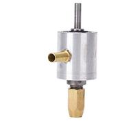 Naroote Water Nozzle Drill Chuck Adapter for Easy Hole Opening, Tungsten Steel Connector Fittings for Drilling Machines, 3.9x1.6x1.6in, 1 Piece (Link Water Head 6 Handle clamp 6)
