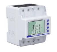 Naroote WiFi Smart Circuit Breakers, 3 Phase 100A 60-300V Energy Meter Switches, Power Meter with Over Under Voltage Current Protection, Ideal for Smart Home Appliances