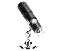 Naroote WiFi Wireless Microscope Portable 1000X Zoom Magnification for Jewelry Inspection Students and Teaching Research 8 LED Lights