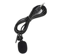 Naroote Wired Clip Microphone 5pcs Mini Small Amplified Microphone for Teachers and Reporters Durable ABS 1.5m