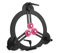 Naroote Woodturning Steady Rest Adjustable Metal Lathe Tool for Long Spindles Baseball Bats Chairs for Woodworkers