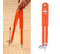 Naroote Woodworking Compass Adjustable Circle Drawing Tool for Creating Outlines and Circles for Carpenters (Small Size 25 * 90CM)