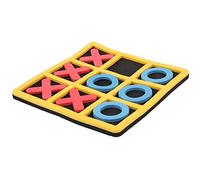 Naroote XO Educational Board Game Toy Developing Intelligent Interactive Game for Parents and Children, Mini for Indoor Playing, Multicolor EVA Material