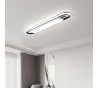 Naroume Modern LED Ceiling Lights - 6000K Flush Mount Metal Smart Ceiling Chandelier Lighting Fixture for Living Room, Bedroom, Dining Room, Office, Hallway, Aisle