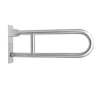 NArra Handicap Grab Bar, Toilet Grab Rail with Leg, Wall Mounted Bathroom Safety Handrail, 23.6 Inch /600mm Stainless Steel Toilet bar Provides Safety Grip for Seniors, Pregnant Women and Disability