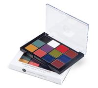 Narrative Cosmetics 12 Color Primary FX Quick Drying Cream Makeup Palette for Special Effects - Waterproof SFX Makeup for Professional Makeup Artists