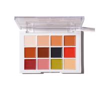 Narrative Cosmetics 12-Color Tattoo Cover Up Makeup Palette | Quick-Set Waterproof Cream Concealer for Tattoos, Scars & Blemishes | Long-Lasting, Smudge-Proof Formula for All Skin Tones
