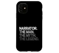 Narrator Design The Man Myth Legend Case for iPhone 11