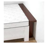 Narrow 2ft High Gap Storage Shelf - Assembled Console Table for Entryway, Hallway, Kitchen, or Bedroom - 0.6in Thick Solid Wood Behind Couch Table (Brown, L 39.4" x W 3.9" x H 25.6")