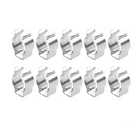 Narrow Base Manganese Steel Spring Terry Clamp for Heavy Duty Tool Storage Rack 10 Pieces Set (32mm)