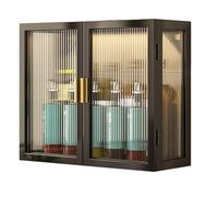 Narrow bathroom cabinet Modern Metal Medicine Cabinet with Glass Door for Bathroom Storage Over The Toilet Hanging Cabinet for Bathroom Living Room Kitchen Space Saving Cupboard Or