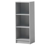 Narrow Bookcase 4 Shelf Bookshelf Storage Unit for Home Office Living Room