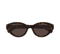 Narrow Cat-eye Sunglasses - unisex - Gucci - Sunglasses - Brown - 52 MM - Accessories 52 MM