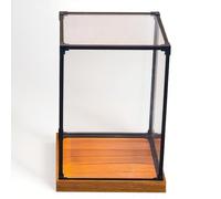 Narrow Clear Acrylic Display Box Stackable Dustproof Storage Case 6 24in Perfect for nizing Collectibles Toys & Accessories Large 20x20x15cm (8x8x6in)